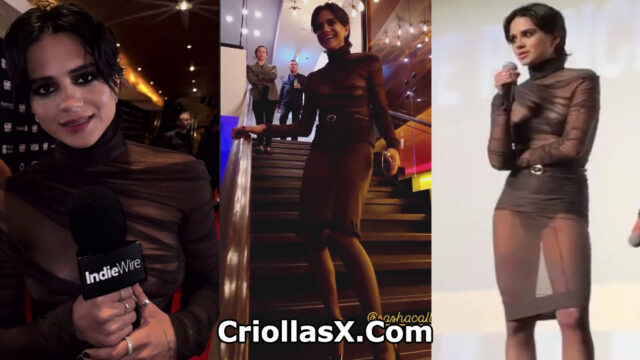 Famosa Sasha Calle muestra sus pechos – Famosos