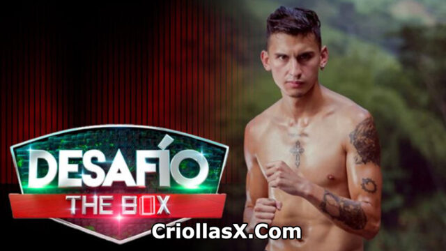 Matheus del desafío de la caja masturbándose