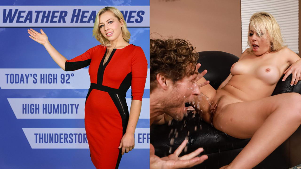 A la chica climática sexy le encanta follarla con fuerza y ​​eyacular sin detenerse