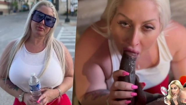 Big Ass Lady me invita a comer en su casa