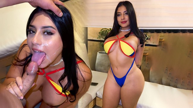 Hermonsa colombiana es ninfomana con grandes pollas