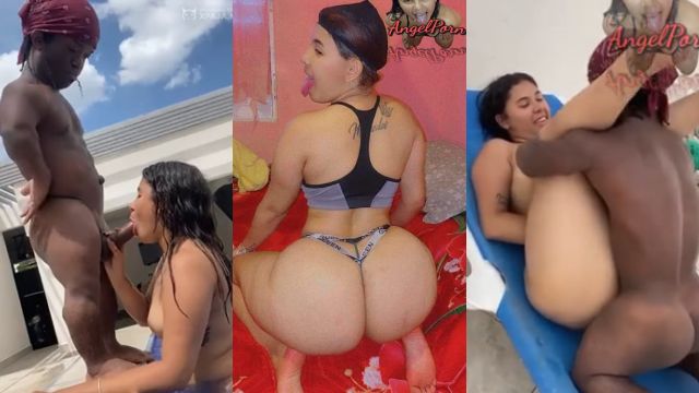 La Culona Cheila Marte y el enano Maton Singuiro