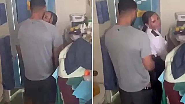 La policía femenina follando con recluso en las celdas del Reino Unido