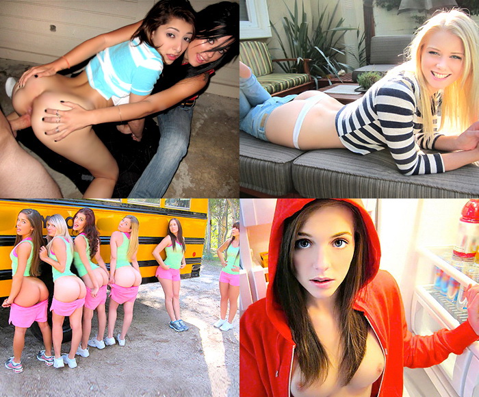 ¡Sexo de chicas jóvenes!