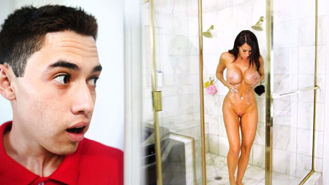 Este tipo es atrapado y alabando a su madre desnuda