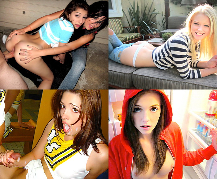 ¡Las chicas desnudas en los niños pequeños!