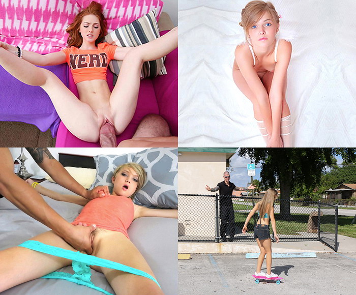 ¡Las chicas calientes son aplastadas por grandes pollas!
